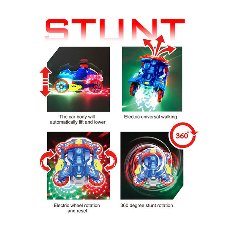 Electric Universal Stunt Car Toy Kids Toys Cars with Light and Sound - Image 5
