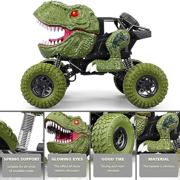 Hot 1/18 Remote Control Simulation Dinosaur Climbing Car Toys Children’s Outdoor Remote Control Car Toys - Image 6