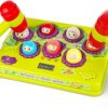 Educational Unisex Whack a Mole Counting Score Game Toy 2 Soft Plastic Hammers for Kids - Image 14