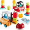 Kids Cognitive Educational Toy Forklift Challenge Children Montessori Balancing Stacking Toys - Image 14