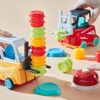 Kids Cognitive Educational Toy Forklift Challenge Children Montessori Balancing Stacking Toys - Image 16