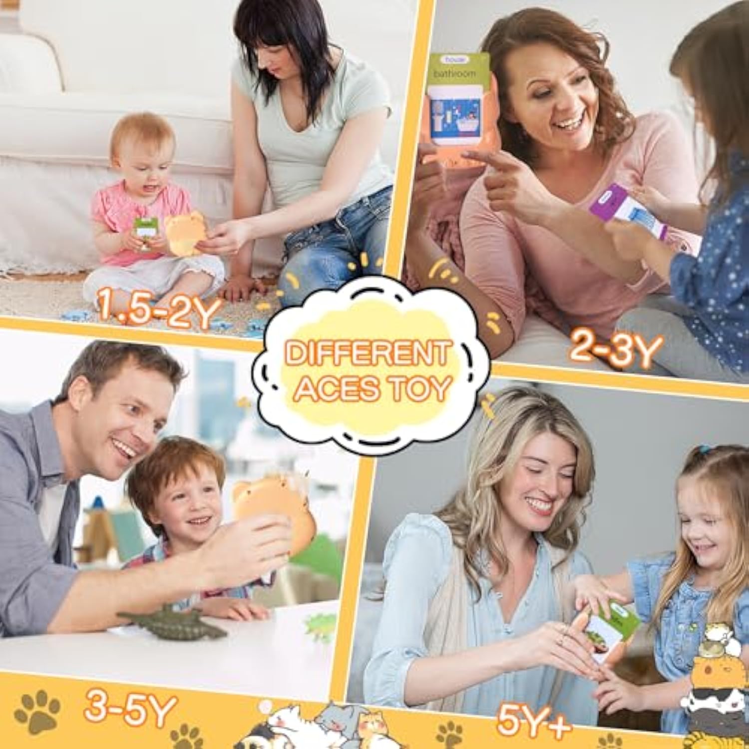224 Sight Words Early Education English Machine Talking Flashcards Learning Toys Childhood Letter Kids Toy for Toddler - Image 5