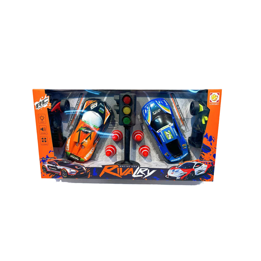 11/22 Double Frequency Four Channel Remote Control Traffic Light Racing Car - Image 3
