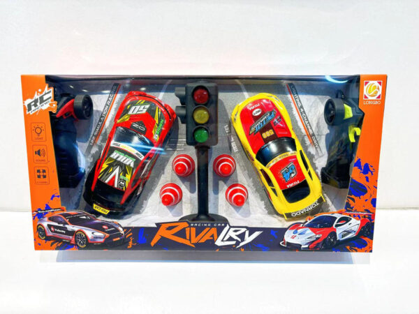 11/22 Double Frequency Four Channel Remote Control Traffic Light Racing Car - Image 6