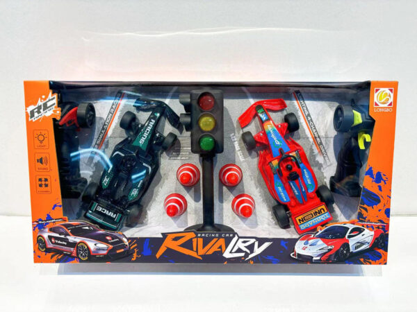 11/22 Double Frequency Four Channel Remote Control Traffic Light Racing Car - Image 8