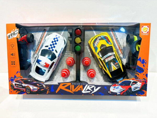 11/22 Double Frequency Four Channel Remote Control Traffic Light Racing Car - Image 10