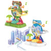 Diy Manual Block Gear Penguin Climbing Ladder Track Toy Stair Slot Stairs Slide Educational Baby Children Kids LearningToys - Image 19