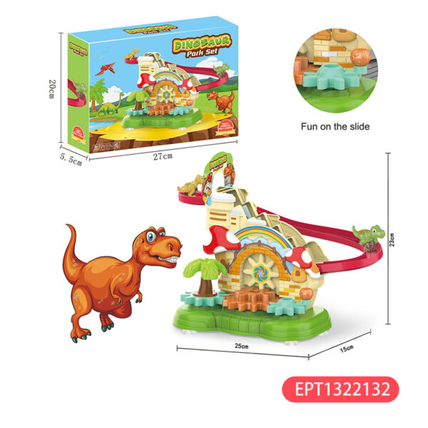 Diy Manual Block Gear Penguin Climbing Ladder Track Toy Stair Slot Stairs Slide Educational Baby Children Kids LearningToys - Image 12