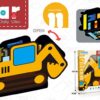 Hot Selling Fire Truck Learning Board Baby Books Educational Toys Montessori Toys Playing Home Learning Board - Image 15