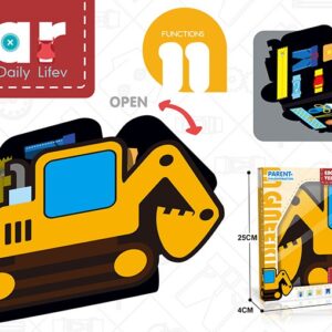 Hot Selling Fire Truck Learning Board Baby Books Educational Toys Montessori Toys Playing Home Learning Board - Image 14