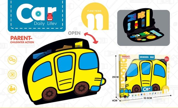 Hot Selling Fire Truck Learning Board Baby Books Educational Toys Montessori Toys Playing Home Learning Board - Image 8