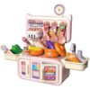 13pcs Plastic Pretend Play Toy Kitchen Food Children Mini Kitchen Toys Set for Kids - Image 13