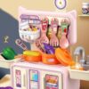 13pcs Plastic Pretend Play Toy Kitchen Food Children Mini Kitchen Toys Set for Kids - Image 16