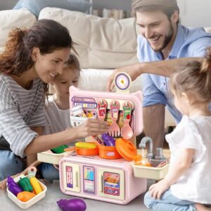 13pcs Plastic Pretend Play Toy Kitchen Food Children Mini Kitchen Toys Set for Kids - Image 17
