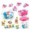 Small Particle Block Trolley 100Pcs Educational Children 2025 Building Blocks Sets Toys for Kids Baby - Image 13