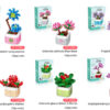 140PCS Beetle Building Blocks Insect Dragonfly Dragonfly Animal Block Puzzle Stem Educational Kits Build Toys with Cover - Image 19
