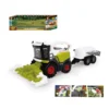 Simulation Plastic Friction Toy Happy Farm Tractor Truck Tractors Farming Vehicle Kid Vehicles With Traile for Sale - Image 15