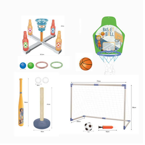 Basketball Set Toys Play Toy Hoop Arcade Game Indoor or Outdoor for Kids Shooting Games - Image 2