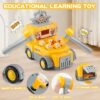 Children’s Car Strike Board Game Parent-child Interactive Toy Cartoon Engineering Arcade Whack-a-Mole - Image 17