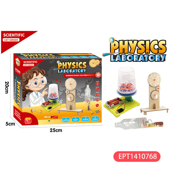 3In1 Physical Science Experiment Physics Diy Kit Stem Kids Gift School Educational Assembly Wooden Puzzle Toy Set for Teach - Image 4