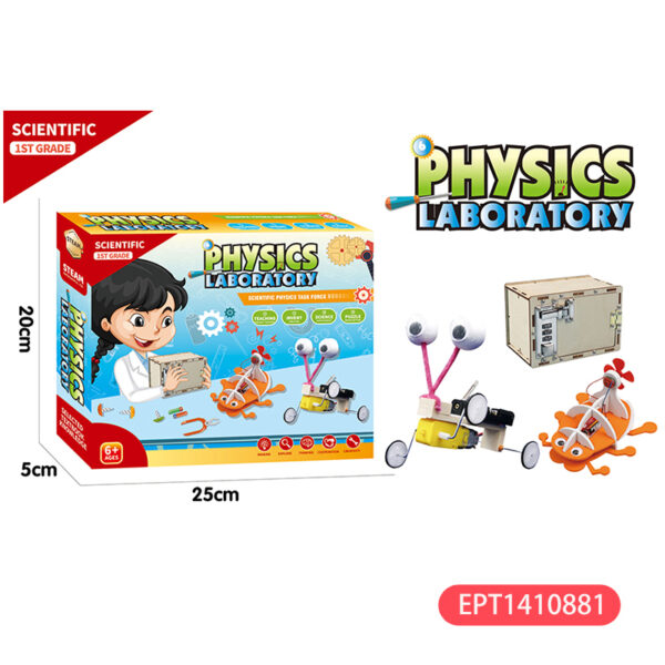 3In1 Physical Science Experiment Physics Diy Kit Stem Kids Gift School Educational Assembly Wooden Puzzle Toy Set for Teach - Image 6