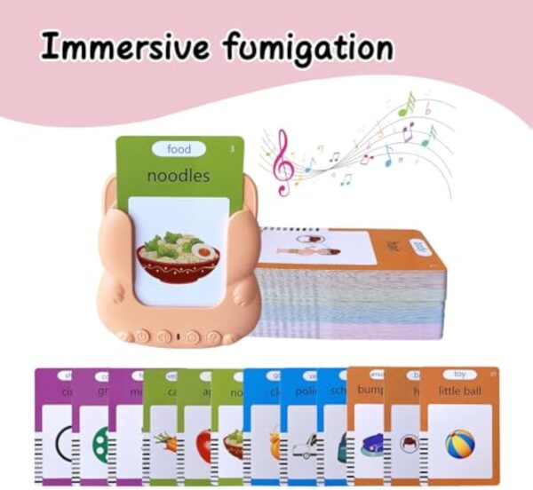 Kids Learning Flashcard Reader Speech Machine Toy Sight Words Children Educational Cognitive Cards Talking Flash Cards - Image 8