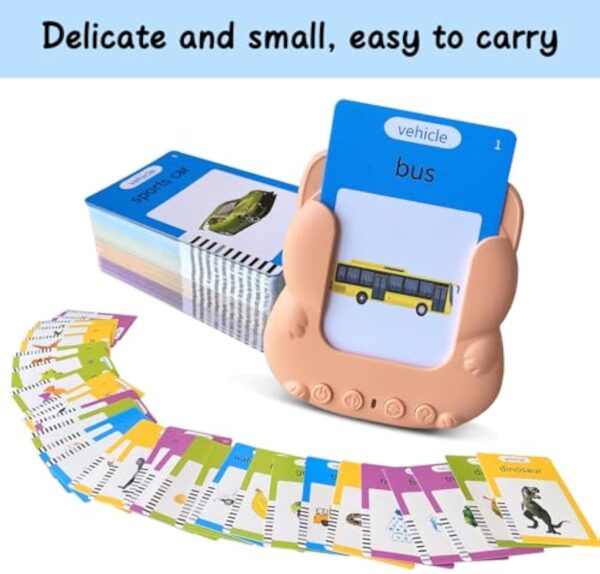 Kids Learning Flashcard Reader Speech Machine Toy Sight Words Children Educational Cognitive Cards Talking Flash Cards - Image 12