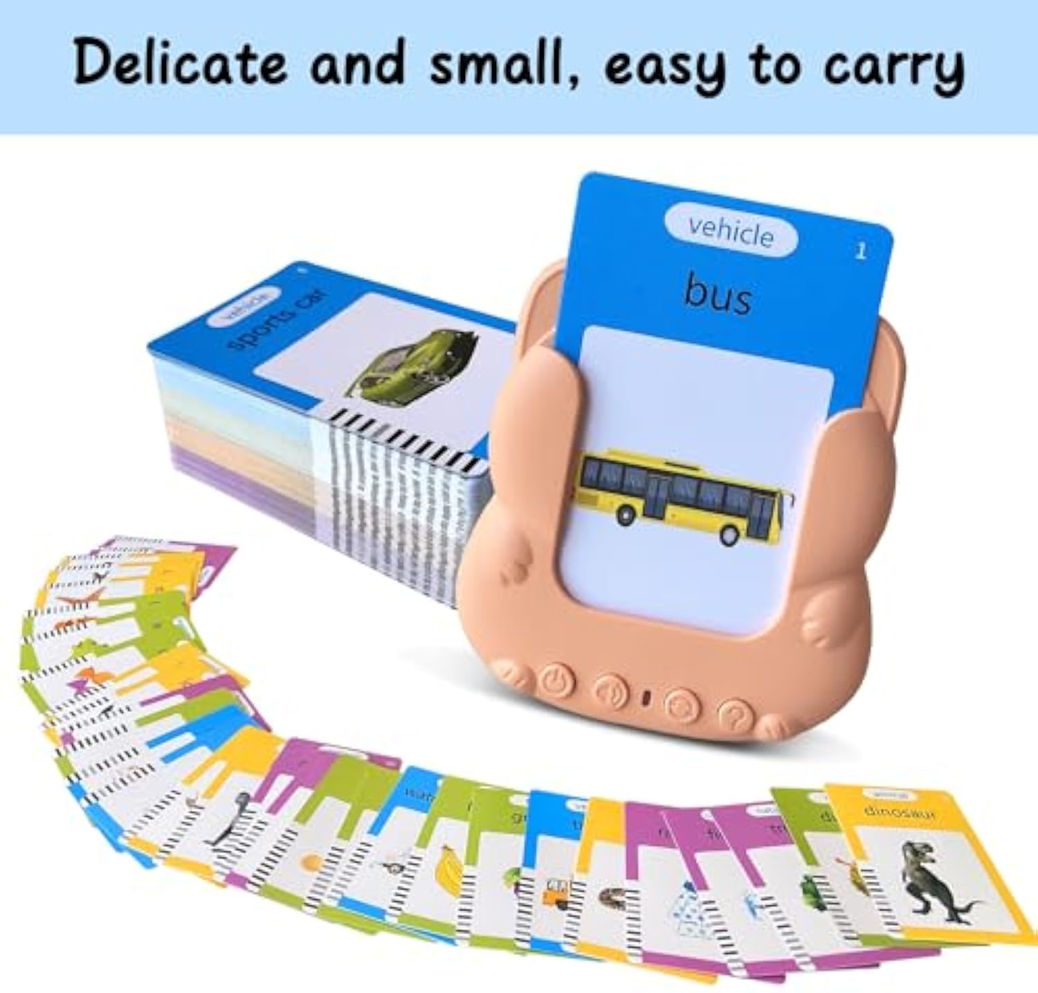 Kids Learning Flashcard Reader Speech Machine Toy Sight Words Children Educational Cognitive Cards Talking Flash Cards - Image 11