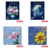 865PCS Fog City Lover Block Flower Building Blocks Educational Plastic Kids Build Bricks Valentines Day Gift DIY Bouquet Toy - Image 17