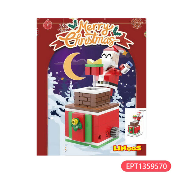 Christmas Igloo Building Plastic Children Stem Diy Toy Houses Blocks Kid New Year Decoration Santa Tree Gift Set for Kids - Image 10