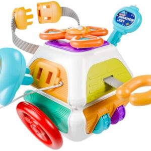 Sensory Kids Funny Baby Gift Interesting Polyhedron Activity Cube Toys Busy Cube - Image 13