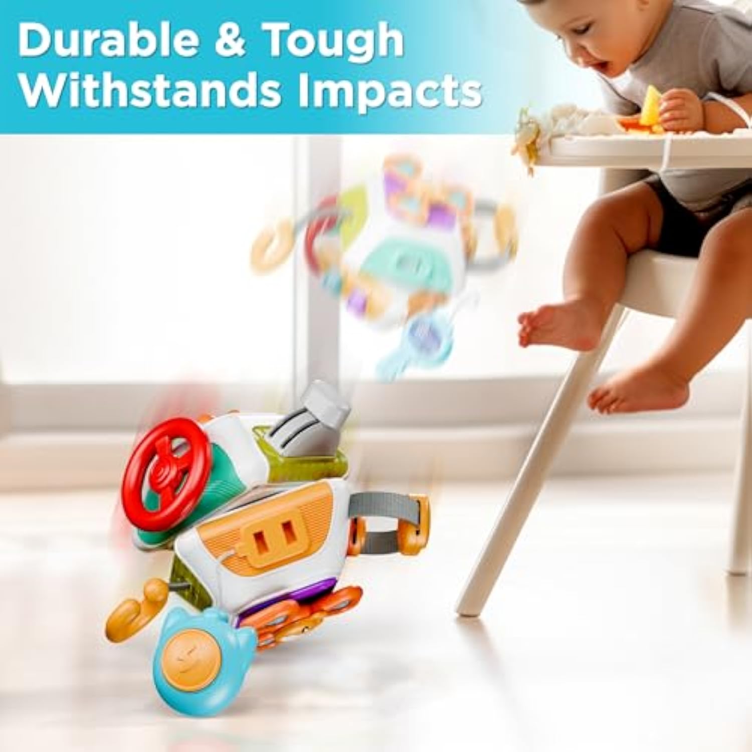 Sensory Kids Funny Baby Gift Interesting Polyhedron Activity Cube Toys Busy Cube - Image 11