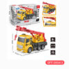 1:14 Transport Inertia Light Music Car Truck Toy Transportation Set Toys Engineering Carrier Vehicle for Kids - Image 15