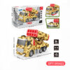 1:14 Transport Inertia Light Music Car Truck Toy Transportation Set Toys Engineering Carrier Vehicle for Kids - Image 17
