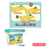 Montessori Dinosaur Puzzles Diy 3D Puzzle Electric Slide Track Toy Dinosaurs Set Educational Rail Racing Car Toys - Image 16