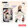 11.5 Inch Solid Body 12 Joint Diamond Fashion Doll Girl Toy - Image 15
