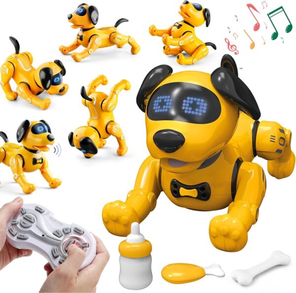 Life Size Electronic Intelligent Pets Ai Robo Smart Dog Toy Rc Robot for Sale Walking Stunt Kids Sing Dance Robots Dog Toys - Image 4