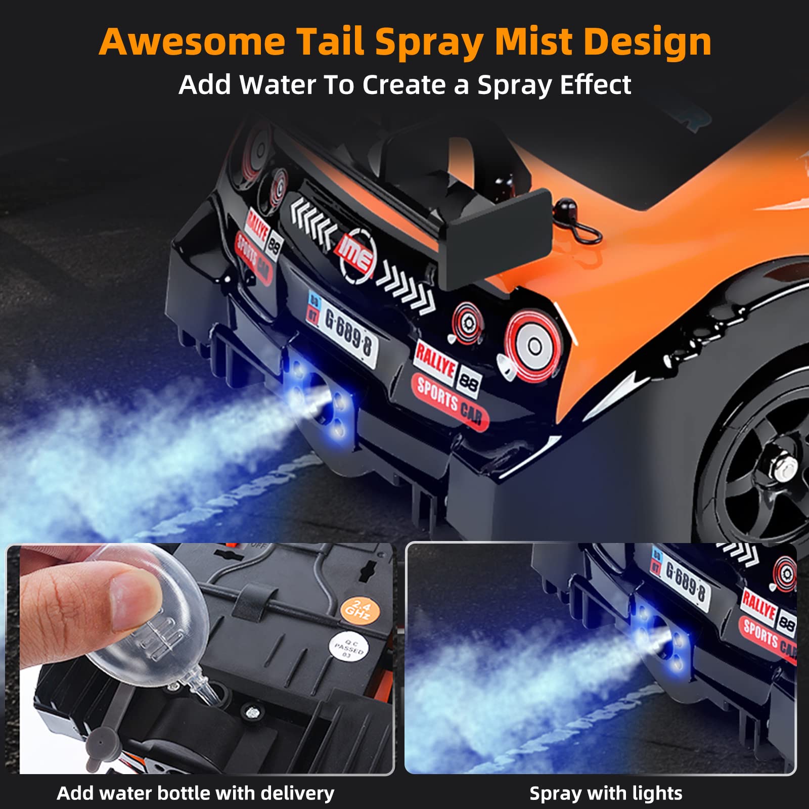 Mini Vehicle Toy Model Electric 18KM/H 1/16 Scale 2.4Ghz Remote Control Racing Car - Image 5