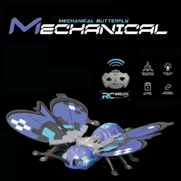Infrared Remote Control Butterfly Electric Toy Car Light Charging Gift Rc Toys for Child - Image 8