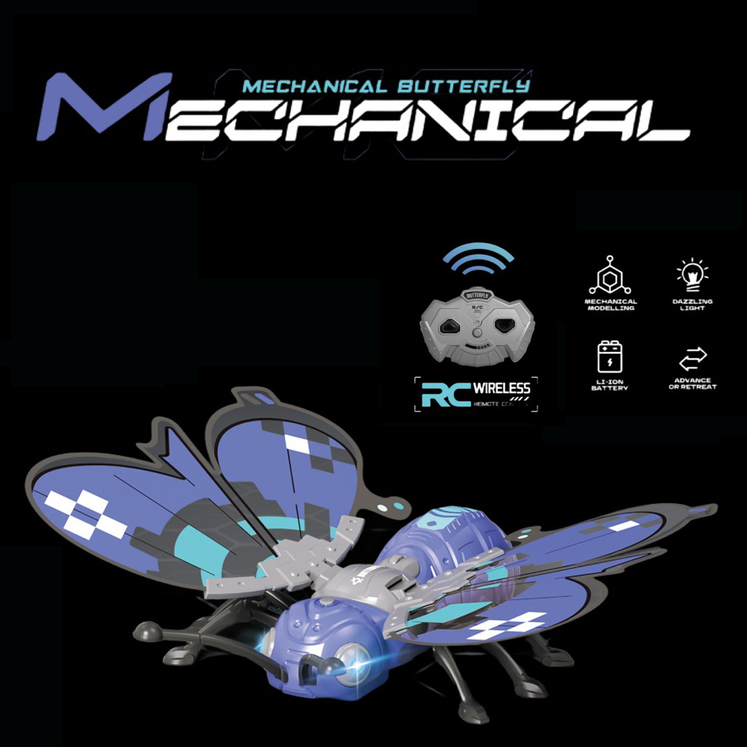 Infrared Remote Control Butterfly Electric Toy Car Light Charging Gift Rc Toys for Child - Image 7