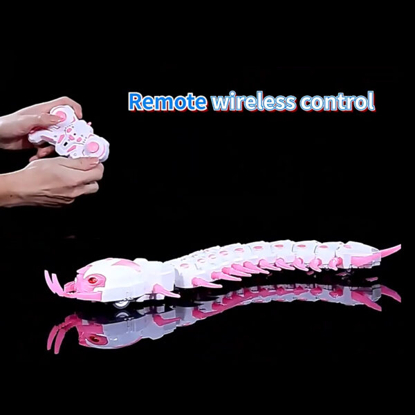 2.4G Luminous Extended Version of Remote Control Mechanical Spray Centipede Simulation Reptile Electric Toy Animal Toys - Image 10