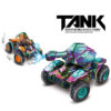 1:16 4Ch Water Shooting Colorful Uv Rc Car Toy Rc Tank for Kids - Image 13