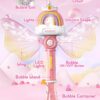 Wholesale Unicorn Mini Bubble Wands Bubble Stick Plastic Automatic Princess Toys Outdoor Bubble Blower Machine - Image 19