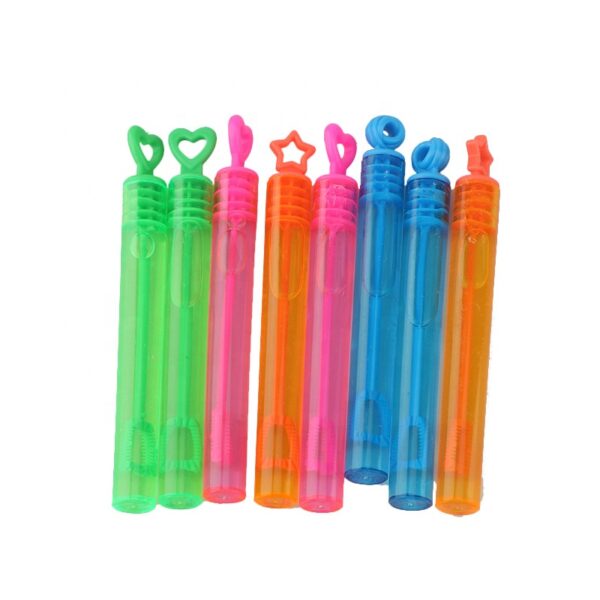 Five-Pointed Star Small Test 8Pcs Tube Blowing Mini Wands Wholesale Toys Wedding Set Soap Plastic Toy Bubbles Wand for Kids - Image 2