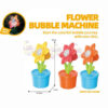 Electric Light 8-Hole Coconut Plant Tree Flower Potted Bubble Machine Toy Kids Outdoor Summer Playgrounds Bubble Maker Guns - Image 14