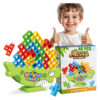 Kids Educational Toy Balance Blocks Game Kids Board Game 48 PCS Russia Building Stacking Toys Plastic Puzzle Toys - Image 13