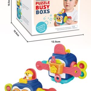 Infant Sensory Activity Puzzle Hand Catch Balls Early Educational Developing Learning Busy Ball Baby Toy - Image 18