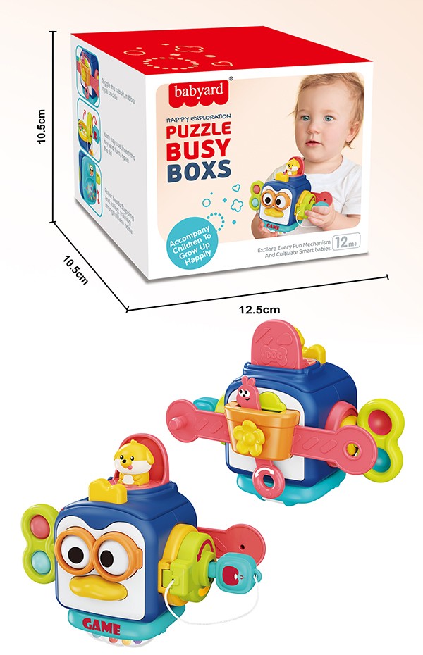 Infant Sensory Activity Puzzle Hand Catch Balls Early Educational Developing Learning Busy Ball Baby Toy - Image 11