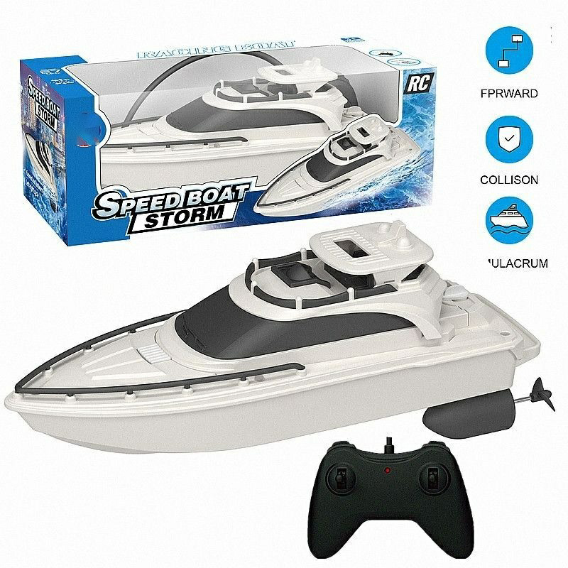 4Ch Remote Control Boat Rc 2025 China Toy Speed Ship Toys Play in the Water - Image 3