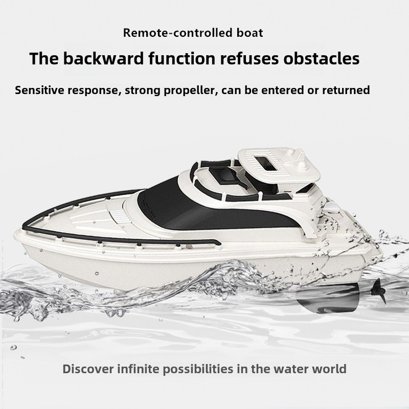 4Ch Remote Control Boat Rc 2025 China Toy Speed Ship Toys Play in the Water - Image 9